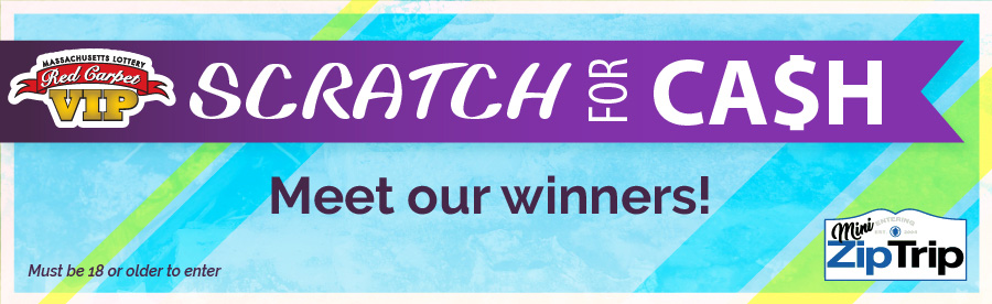Massachusetts Lottery Vip Club Scratch For Cash Winners