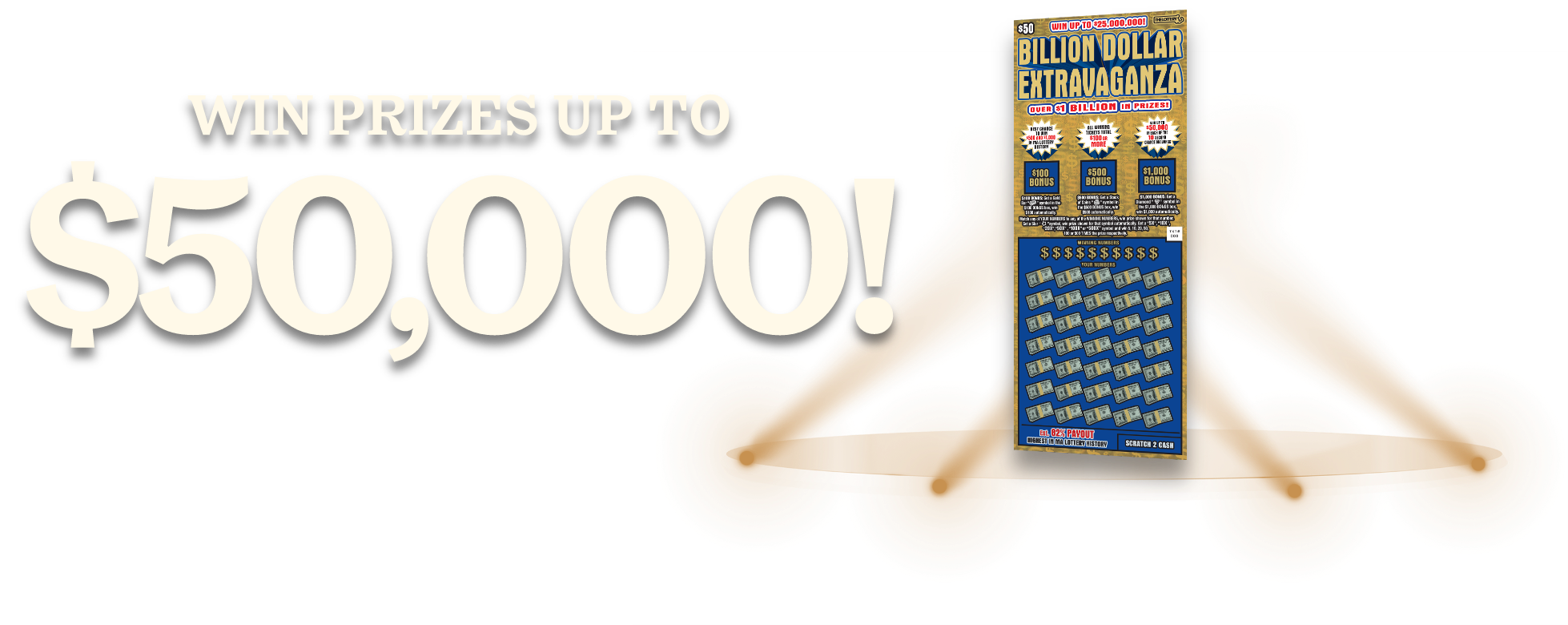 Win up to $50,000